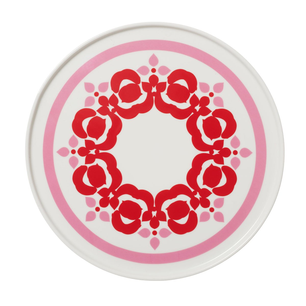 Red and Pink Bold Flower